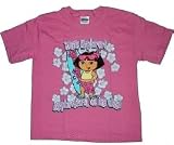 Dora Wave Explorer Youth Girl's Pink T-shirt