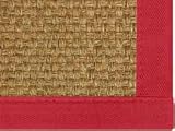 Amalfi Sisal Rug - Red