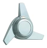 Gorilla Automotive 63515 3 Bar Swept Wing Chrome Stud Mount Spinner with Tower - Pack of 4