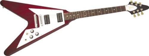 Gibson Flying V 1968 Electric Guitar, Heritage Cherry - Chrome Hardware