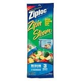 Zip and Steam Cooking Bags [ 1 Package Contains 3 Bags]