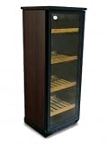 FMA Bottle Refrigerated Wine Cellar Cooler Cherry Finish JCS-307A 200