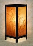 Golden Sunset Luminaire Accent Lamp Porcelain Lithophane Panels