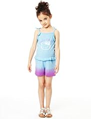Hello Kitty Pure Cotton Dip Dye Playsuit