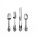 Wallace Grande Baroque 46-Piece Sterling Silver Place Flatware Set, Service for 8