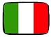 Italian Flag Netbook 10" Laptop Case