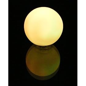 Lumi�re d'Ambiance � LED qui change de couleur - Lampe Veilleuse - Boule Multicolore