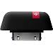 VooMote 02/111-a1 Zapper Universal Remote for iPhones, iPods, & iPads - Mount - Retail Packaging - Black