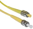 FC / ST, Single Mode, Simplex Fiber Optic Cable, 9/125, 1 Meter (3.3 ft). Singlemode Simplex Fiber Optic 9/125, Singlemode Simplex Fiber Optic 9/125