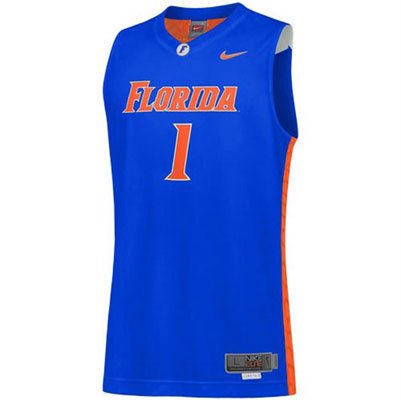Florida Gators Kids Replica Basketball Jersey No.1 - Royal