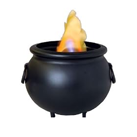 Battery Operated Faux-Flame Caudron Lamp by BlockBusterCostumes