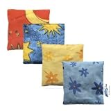 Produkt-Bild: TheraLine Kirschkernkissen 12 x 12cm, Himmel blau