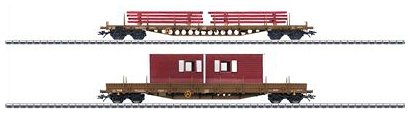 47025 - M&auml;rklin H0 - Set mit 2 Niederbordwagen Rs Res DSB Preisvergleich