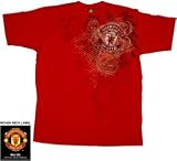 FC Football Club Soccer Manchester United Heraldry Red T-shirt Tee