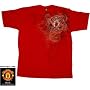 FC Football Club Soccer Manchester United Heraldry Red T-shirt Tee