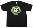 ELECTRIC FRANKENSTEIN - Circle Logo - Black T-Shirt