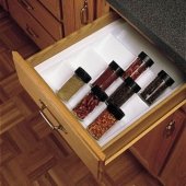 Glossy Spice Tray, White