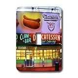 Coney Island - Coney Island Nathans Hot Dog - Light Switch Covers - single toggle switch