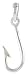 Sterling Silver Fishing Hook Pendant, 1 3/16 (30mm) tall