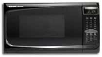 Sharp R-402JKT 1-2/5-Cubic-Foot 1100-Watt Microwave, Black