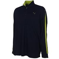 Puma Golf Men's Longsleeve 1/4 Zip Top, Evening Blue, XX-Large