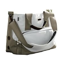 LOOM Life 809 The GO! Tote Natural Canvas - Canvas Brown & White