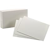 Oxford Index Cards, White, 5 x 8, Blank, 300-Pack (10005EE)