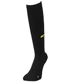 AND1 （アンドワン） High-Supporting Knee Hi Socks (ハイサポーティング・ニー・ハイ・ソックス)　黒/黄 KNEE SOCKS