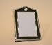 Large Beaded Silver Frame