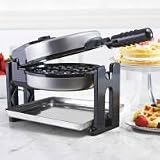 Sensio 13124 Bella Cucina Belgian Waffle Maker with Drip Tray