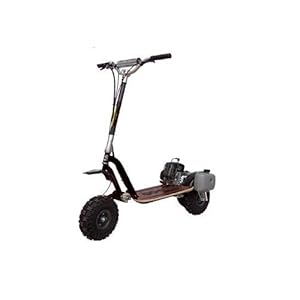 See Go-Ped GTR46R Trail Ripper Gas Powered Full Suspension Off-Road Scooter (Sinister Black) Full size and View details