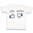 Like Unlike Button Social Networking T-Shirt