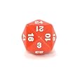 Koplow Opaque 24 Sided Dice, Red with White