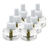 6 PACK Feliway Diffuser REFILL (288 mL)