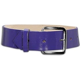 Buy Athletic Specialties 1 1 2 Leather Uniform Belt - ( sz. XL, Purple ) by Athletic Specialties