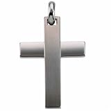 Stainless Steel Simple Cross Pendant