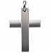 Stainless Steel Simple Cross Pendant