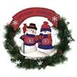 Montreal Canadiens 22" Snowman Christmas Wreath - NHL Hockey
