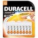Duracell 1.4 Volt Zinc Air Hearing Aid Batteries Size 13 DA13B8 (8 Batteries)