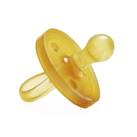 Natursutten BPA-Free Natural Rubber Pacifier, Rounded