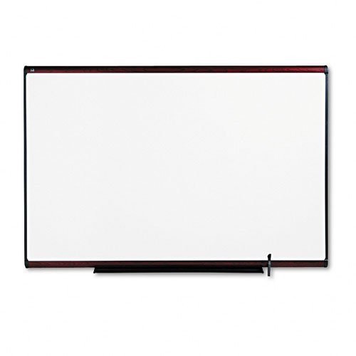 Cheap Quartet TE547M - Total Erase Marker Board, 72 x 48, White, Mahogany Frame