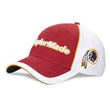 Taylormade NFL Washington Redskins Hat, Maroon/White