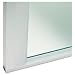 Alera Glass Door Set With Silver Frame For 72 Wide Hutch, 4 Doors/Set