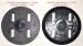 Replacement discs fit most bindings   please measure you binding opening to see if these will fit. The inside disc size is 7 1/2cm or 3'. The outside(top) of disc measurement is 9 1/2cm or 3 3/4'.
