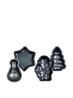 ZZZ_Merry Christmas Set Molde Para Horno 4 Uds. Negro