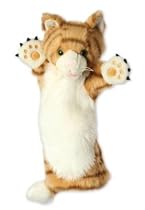 Long Sleeved Glove Puppet Ginger Cat