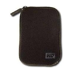 Western Digital Neoprene Carrying Case for My Passport Portable Drives - Black