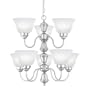 Thomas Lighting SL801378 8 Light Whitmore Chandelier, Brushed