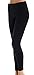 American Casual Fleece Lined Leggings Women, Black 3-Pack Warm High Waisted Tummy Control Pants