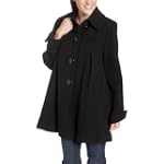 AK Anne Klein Women's Single Breasted Swing Coat